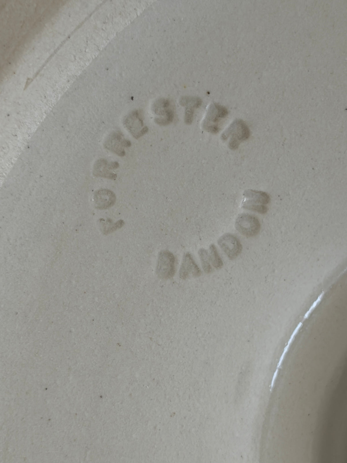 Rare Vintage Bandon Pottery Stoneware Vertical Chicken Roaster