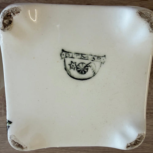 Antique Art Deco Ditmar "Eden Rose" Ceramic Cannisters