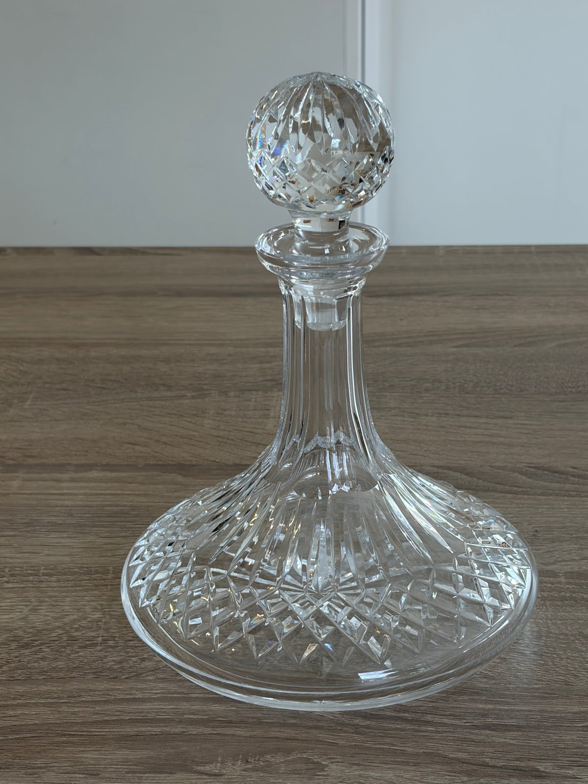 Vintage Waterford Crystal Ships Decantor