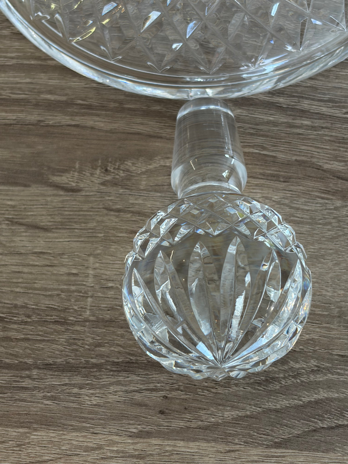 Vintage Waterford Crystal Ships Decantor