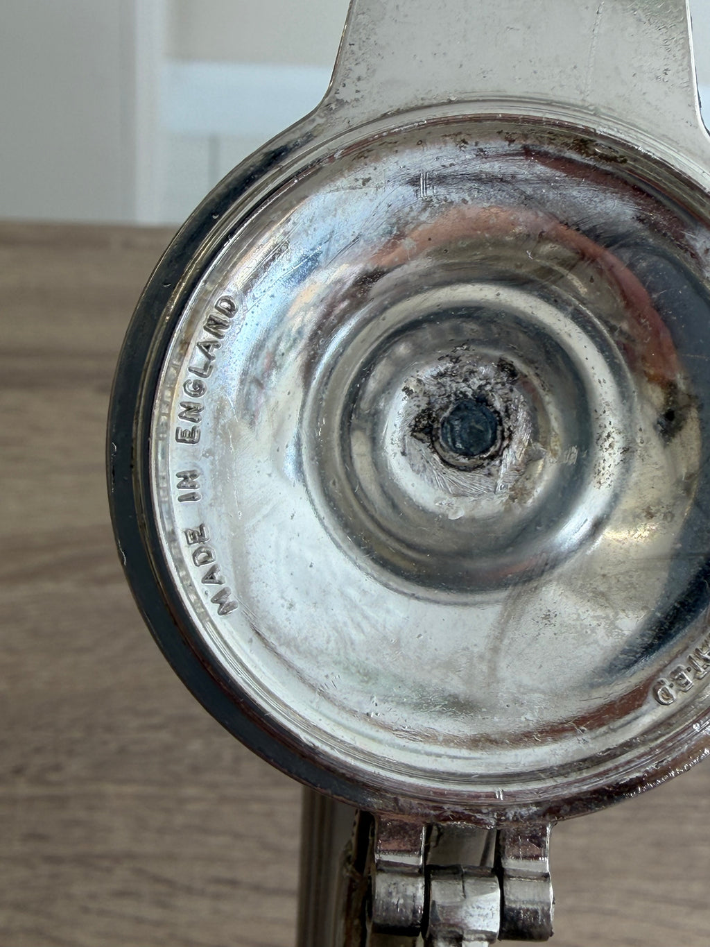 Vintage Art Deco Style Silver Plated & Cut Claret Jug