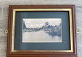 Pair of Framed Antique Edwardian Carlow Postcards (c. 1910)