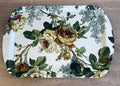 Vintage Mid-Century Thetford Floral Melamine Serving Tray