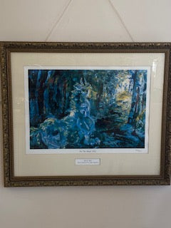 Framed Limited Edition Jack B. Yeats Print – "For the Road" (Early Three-Digit No. 932/3000)