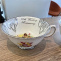 Vintage Royal Grafton Silver Wedding Anniversary Teacups – Set of 2
