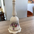 Vintage CRÉ Irish Porcelain Hand-Painted Collectible Dinner Bell (Galway)