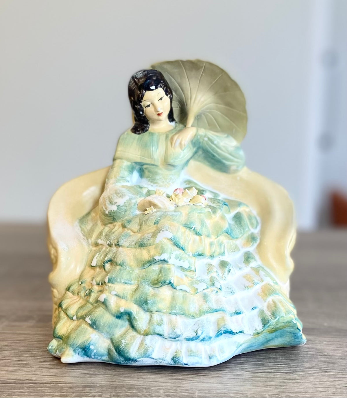 Rare 1930s Art Deco Wade Ceramics "Romance" Figurine