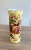 Vintage Aynsley "Orchard Gold" Fine Bone China Vase