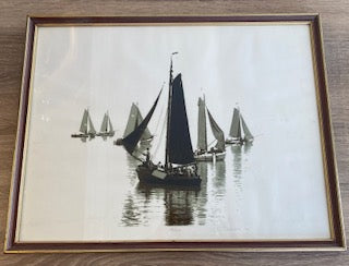 Vintage 1980 Dick Veth Hand-Signed Limited Edition Serigraph