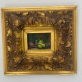 Miniature Fruit Still Life Original Oil Painting