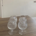 Vintage Waterford Crystal "Alana" Balloon Brandy Snifters - Set of 4
