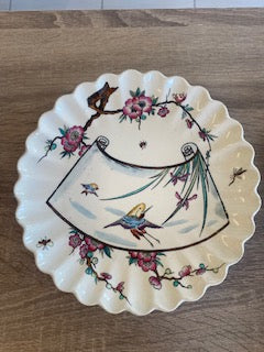 Rare 10-Pc Antique Copeland Spode Aesthetic Movement Dessert Service – Registered 1878 Japonisme Multi-Motif Set