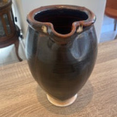 Vintage Kiltrea Bridge Pottery Large Stoneware Harvest Pitcher
