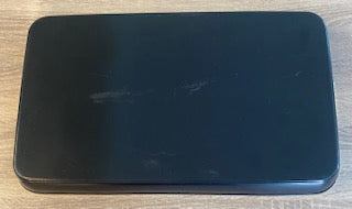 Vintage Mid-Century Japanese Black Lacquerware Serving Tray