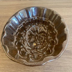 Antique European Glazed Earthenware Jelly & Pudding Mold