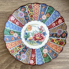 Vintage 1970s Japanese Arita Mihō Kiln 7-Piece Imari Set