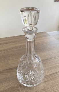 Vintage Atlantis Cut Crystal Decanter & Stopper