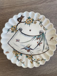 Rare 10-Pc Antique Copeland Spode Aesthetic Movement Dessert Service – Registered 1878 Japonisme Multi-Motif Set