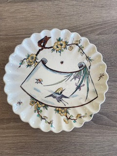 Rare 10-Pc Antique Copeland Spode Aesthetic Movement Dessert Service – Registered 1878 Japonisme Multi-Motif Set
