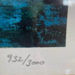 Framed Limited Edition Jack B. Yeats Print – "For the Road" (Early Three-Digit No. 932/3000)