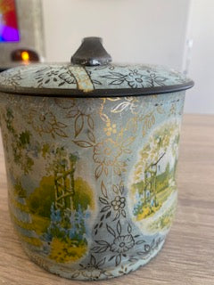 Vintage Baret Ware "Southern Bell" Garden Tin