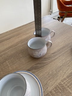 Vintage 1980s Denby "Tasmin" 6-Piece Tea Service