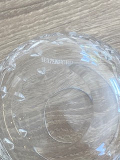 Vintage Waterford Crystal "Lismore" Roly Poly Glasses (Pair)