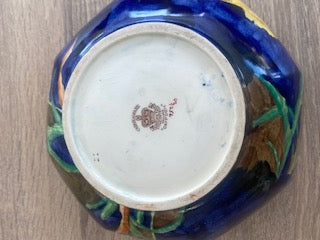 Art Deco Hancock & Sons "Corona Ware" Octagonal Daffodil Bowl