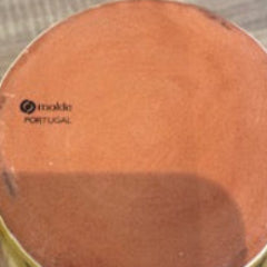 Vintage Hand-Painted Storage Canister by Molde Ceramics, Portugal