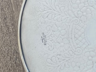 Vintage Chased Sheffield Silver-Plated Gallery Tray