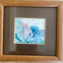 Vintage Louise Waugh Framed Miniature Prints