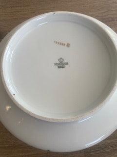 Vintage 1960s Bavarian Scherzer 21-Piece Dinner Service